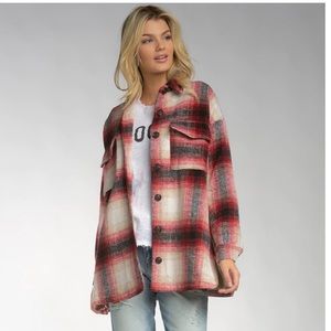 NWT Elan RILEY PLAID JACKET